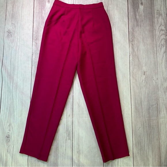 Women’s Vintage High Waisted Levi’s Bend Over Polyester Zip Up Pants Size 12 - Picture 5 of 8